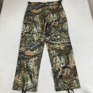 Vintage Game Hunter Camo Pants Size XL 34x33 Hunting Adjustable waist